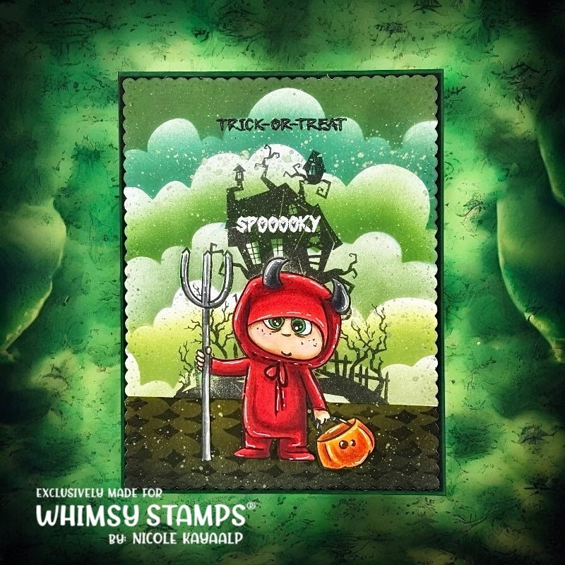 Wicked Cute Clear Stamps - Whimsy Stamps