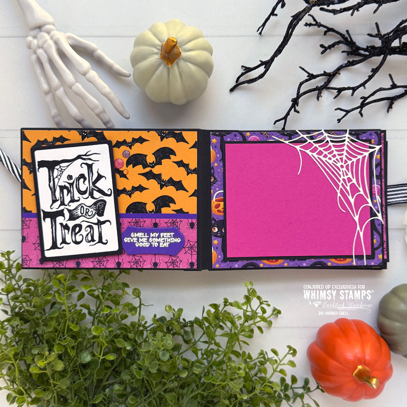 Trick or Treat House Clear Stamps - Whimsy Stamps