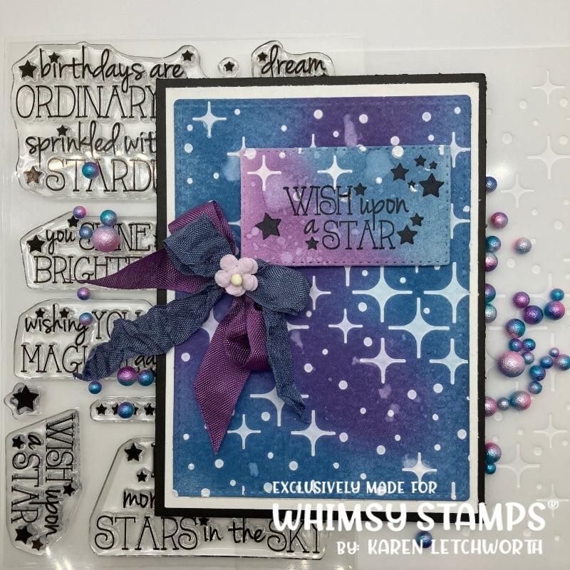 Twinkle Stencil - Whimsy Stamps
