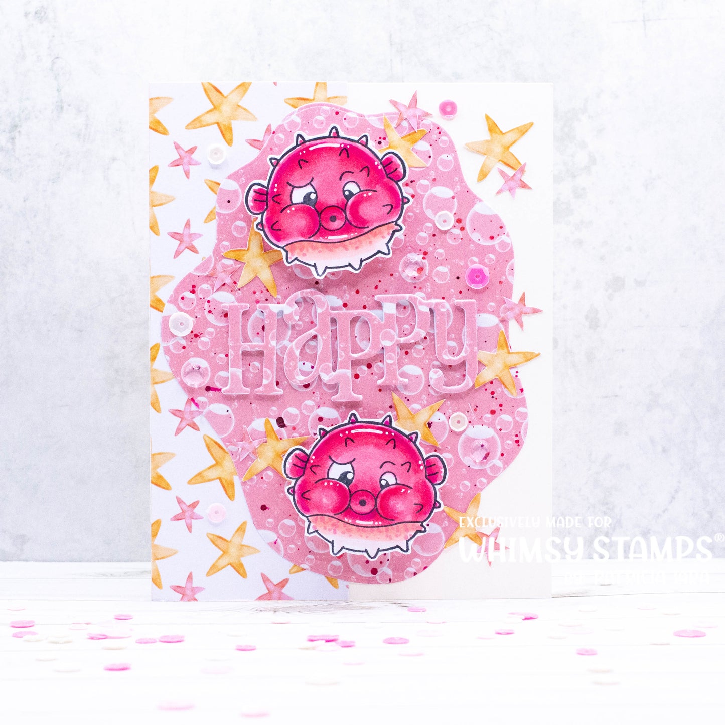 Under the Sea Clear Stamps - Whimsy Stamps