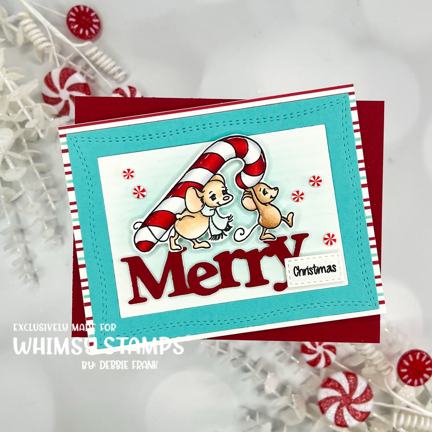 Very Mice Christmas Clear Stamps - Whimsy Stamps