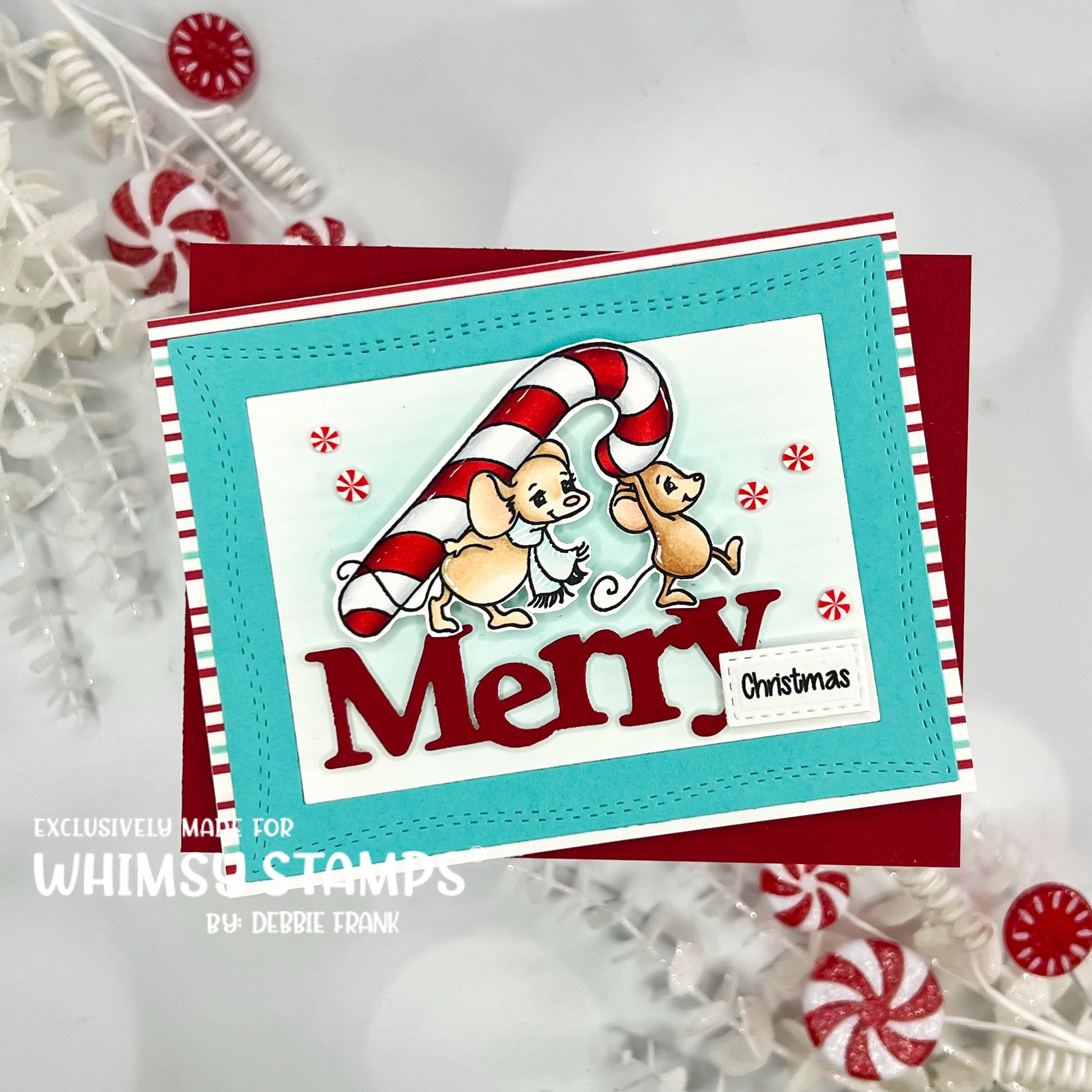 Very Mice Christmas Clear Stamps - Whimsy Stamps