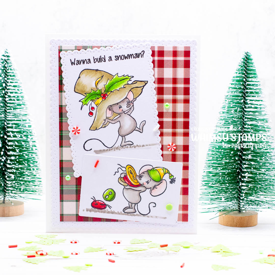 Very Mice Christmas Clear Stamps - Whimsy Stamps