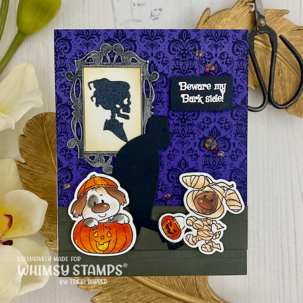 Doggies Halloween Clear Stamps - Whimsy Stamps