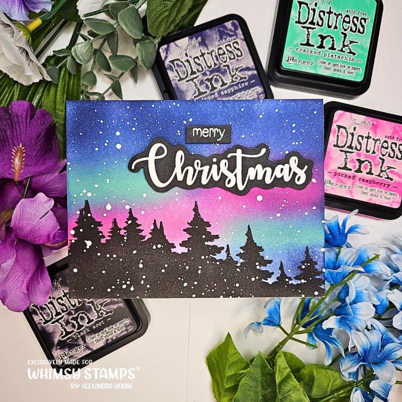 Winter Wonderland - 6x9 Stencil - Whimsy Stamps