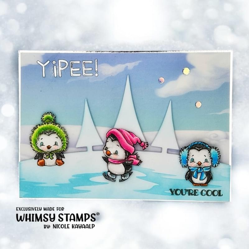 Winter Wonderland - 6x9 Stencil - Whimsy Stamps