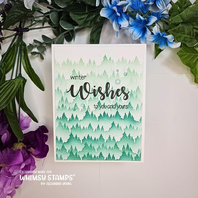 Winter Wonderland - 6x9 Stencil - Whimsy Stamps