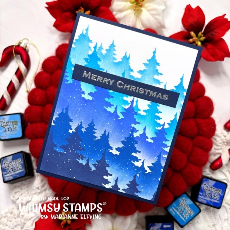 Winter Wonderland - 6x9 Stencil - Whimsy Stamps