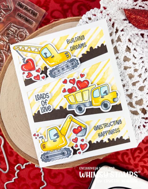Wonky Window 4 Die - Whimsy Stamps