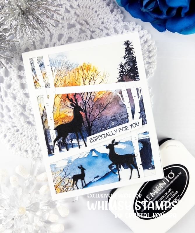 Wonky Window 4 Die - Whimsy Stamps