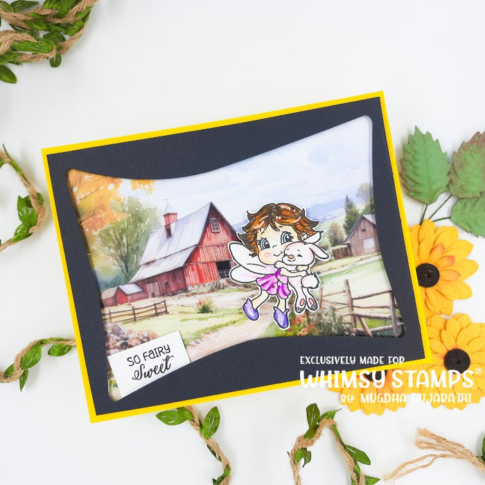 **NEW 6x6 Paper Pack - Country Farm - Whimsy Stamps