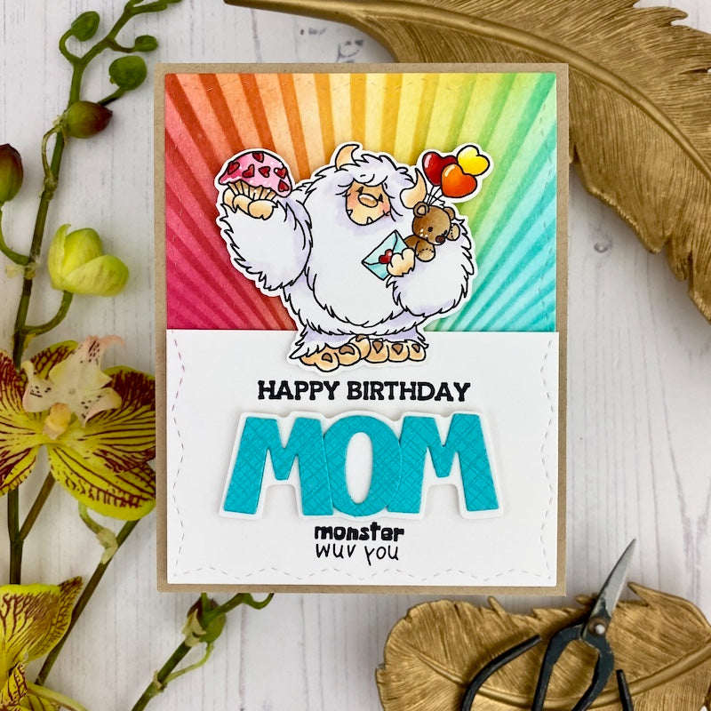 Wowzers Word and Shadow Die Set - Whimsy Stamps