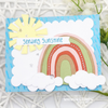 Boho Rainbows Die Set - Whimsy Stamps