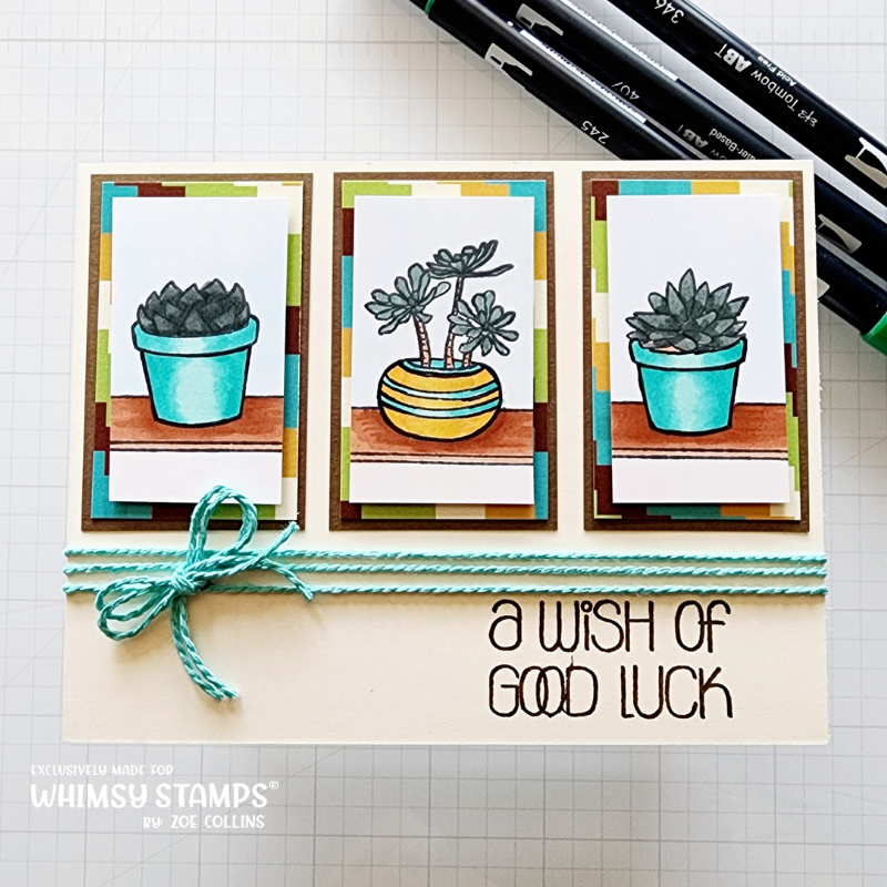 succulent stamps Sweet Succulents Clear Stamps