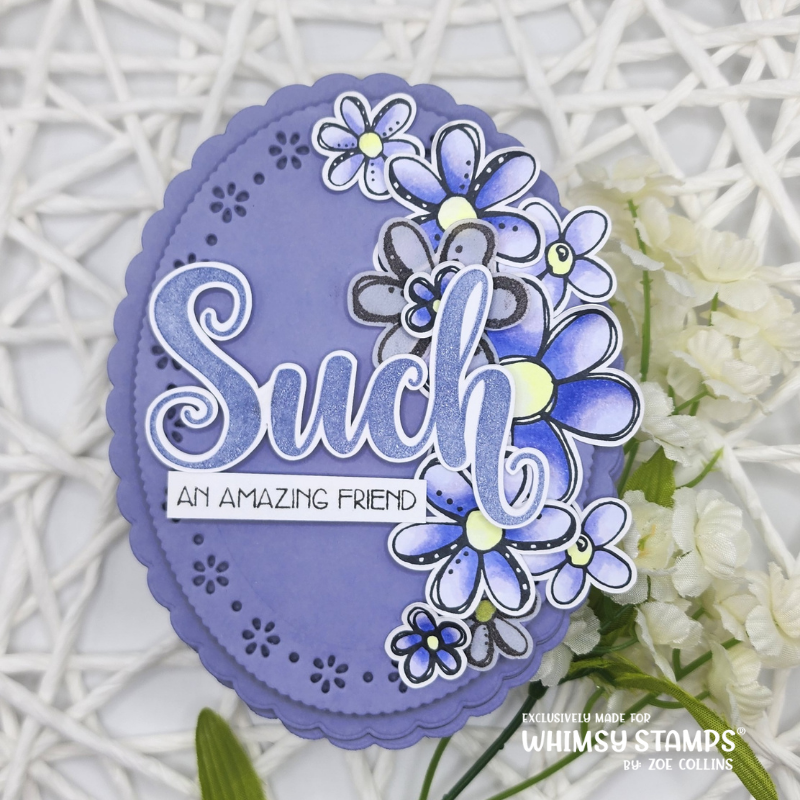 Spring Ovals Die Set - Whimsy Stamps