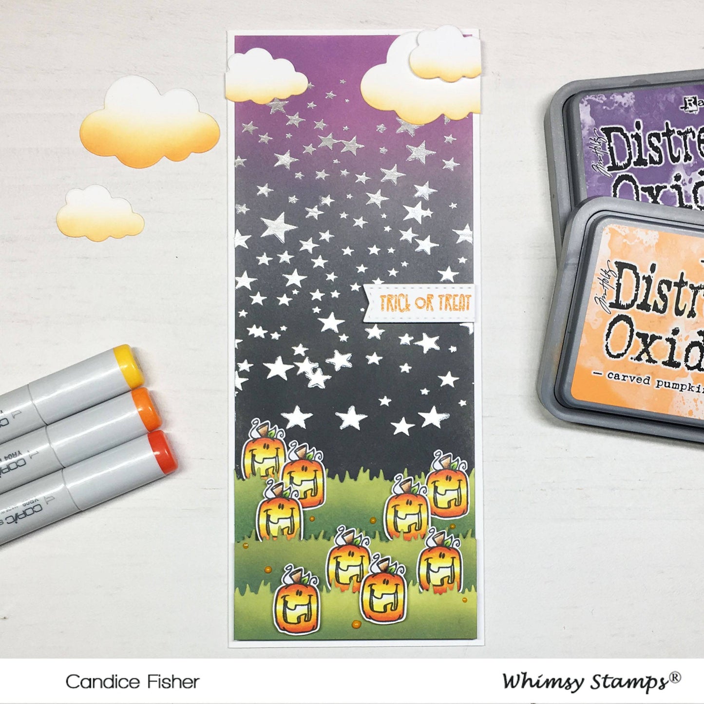 Star Galaxy Stencil - Whimsy Stamps