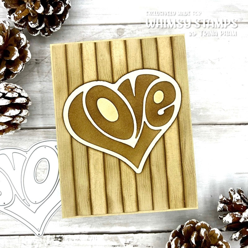 **NEW Love Heart Die - Whimsy Stamps