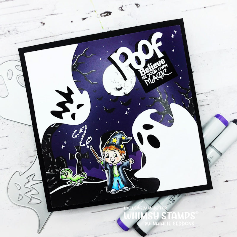 **NEW Peeking Ghosts Die Set - Whimsy Stamps