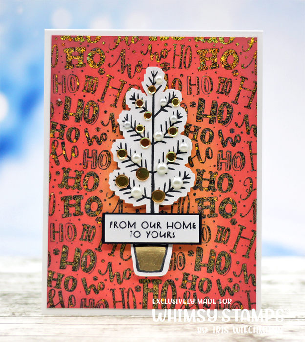 **NEW Toner Card Front Pack - A2 Festive Holidays - Whimsy Stamps