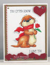 My Significant Otter - Digital Stamp - Whimsy Stamps
