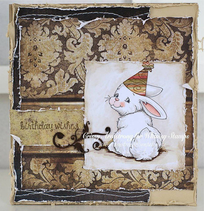Bunny Got Your Back - Digital Stamp - Whimsy Stamps