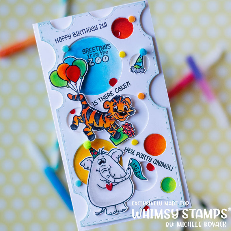 **NEW Mini Slim Swiss Dots Die - Whimsy Stamps