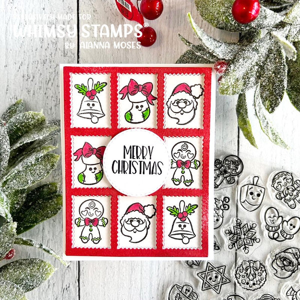**NEW Holiday Icons Clear Stamps - Whimsy Stamps