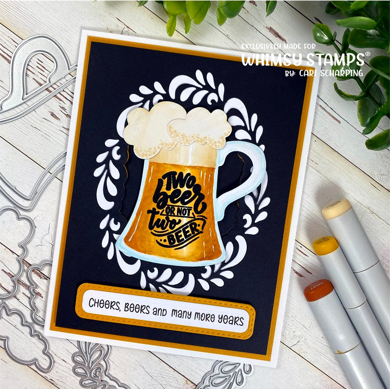 four beers two cigarettes Brewskis Clear Stamps four beers two cigarettes Brewskis Clear Stamps