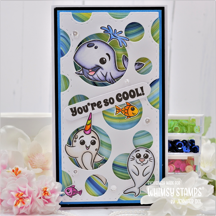 **NEW Arctic Friends Clear Stamps - Whimsy Stamps