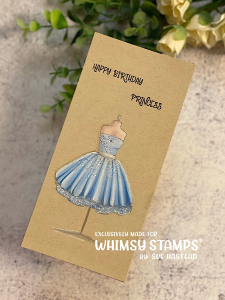 **NEW Bling Queen Clear Stamps - Whimsy Stamps