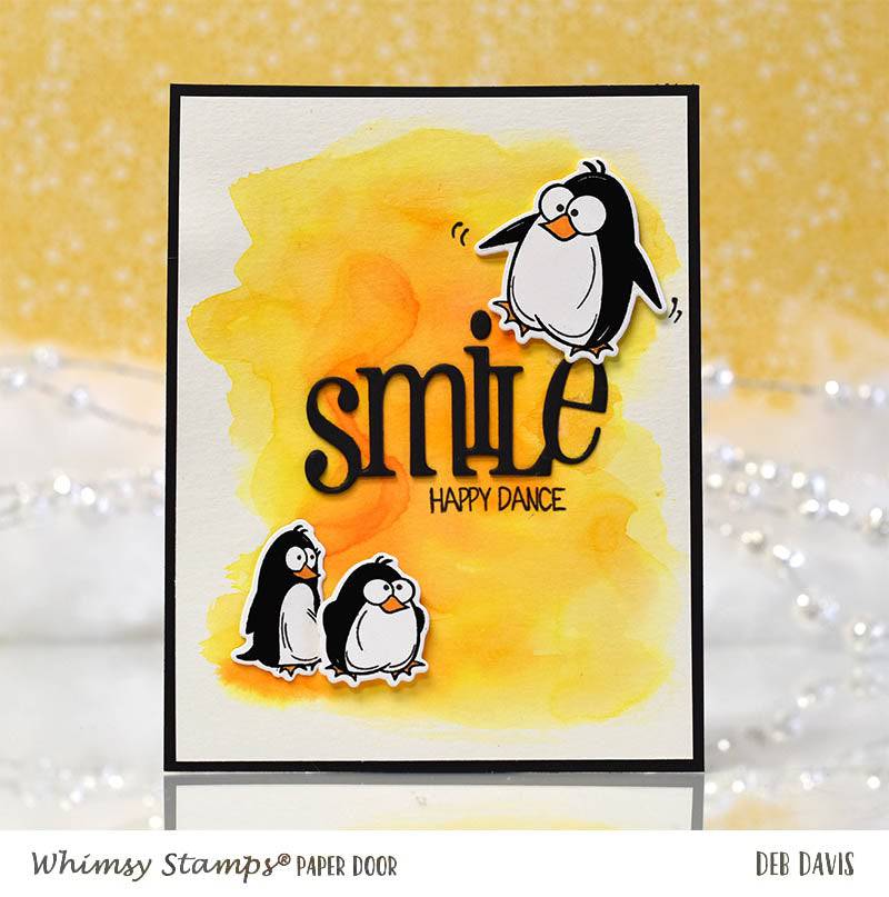 Penguin Farts Clear Stamps - Whimsy Stamps