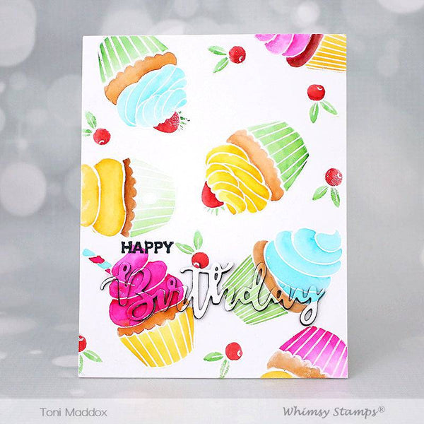 Calories Schmalories Clear Stamps - Whimsy Stamps