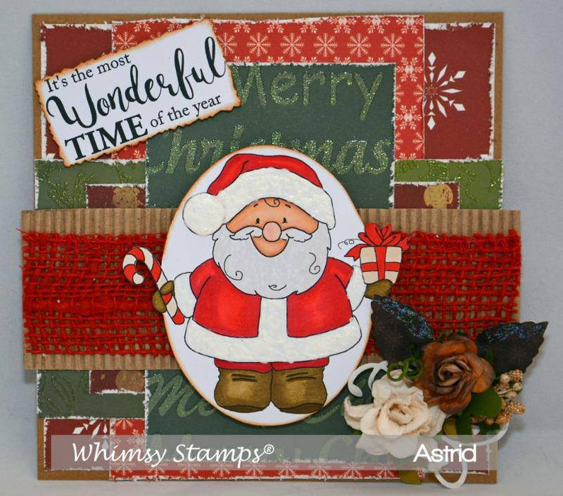 Santa - Digital Stamp - Whimsy Stamps