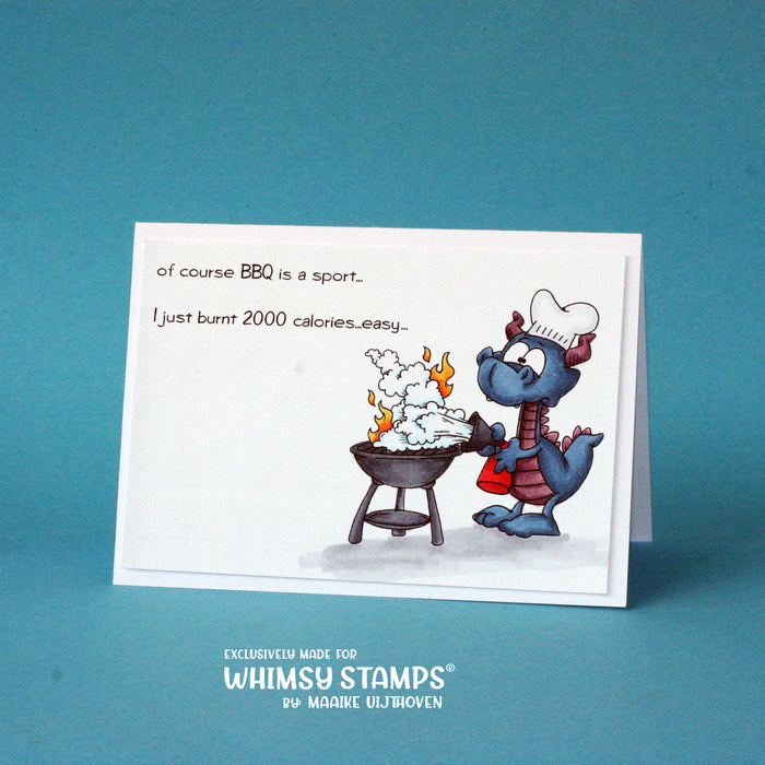 Dudley BBQ - Digital Stamp - Whimsy Stamps