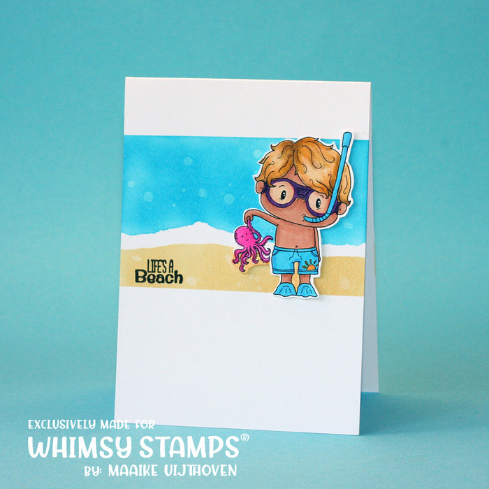 Curly - Digital Stamp - Whimsy Stamps