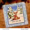 Christmas Critter Wishes Clear Stamps - Whimsy Stamps