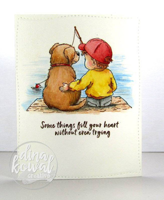 Fishin' Friends - Digital Stamp - Whimsy Stamps