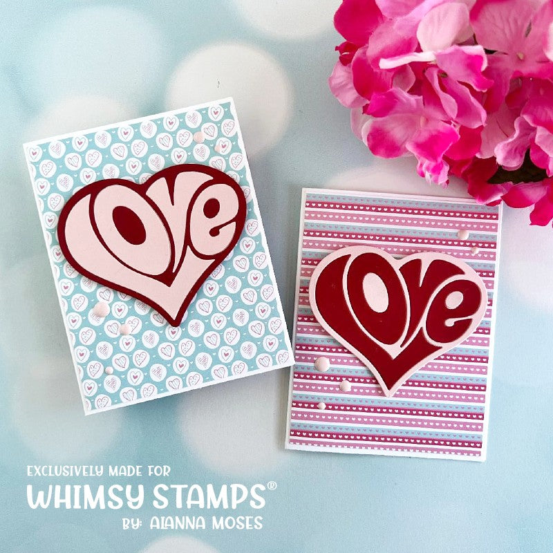 **NEW Love Heart Die - Whimsy Stamps