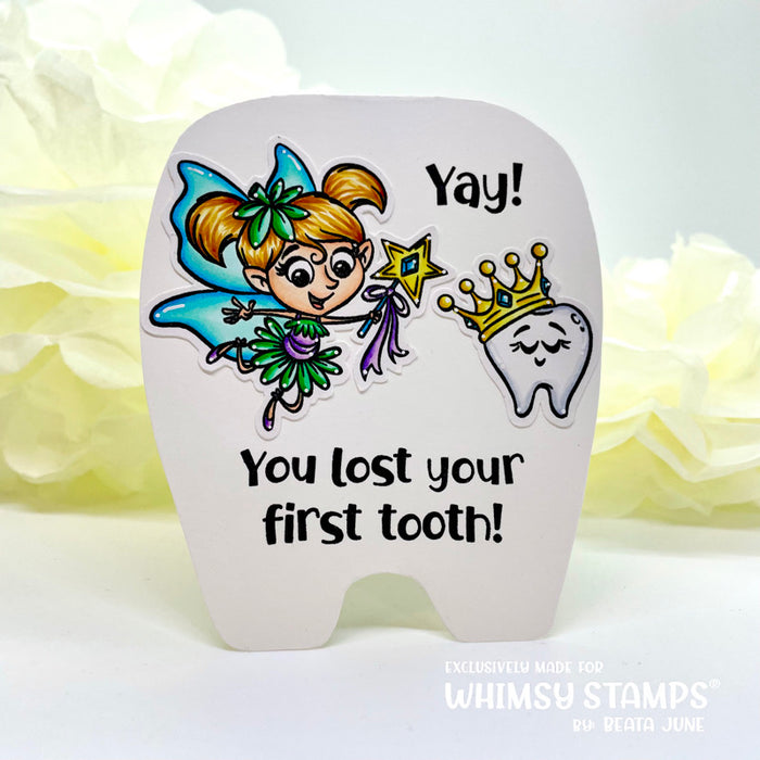 **NEW Tooth Fairy Clear Stamps - Whimsy Stamps