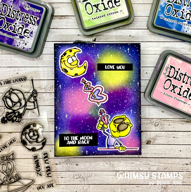 **NEW ExtraTerrestrial Clear Stamps - Whimsy Stamps