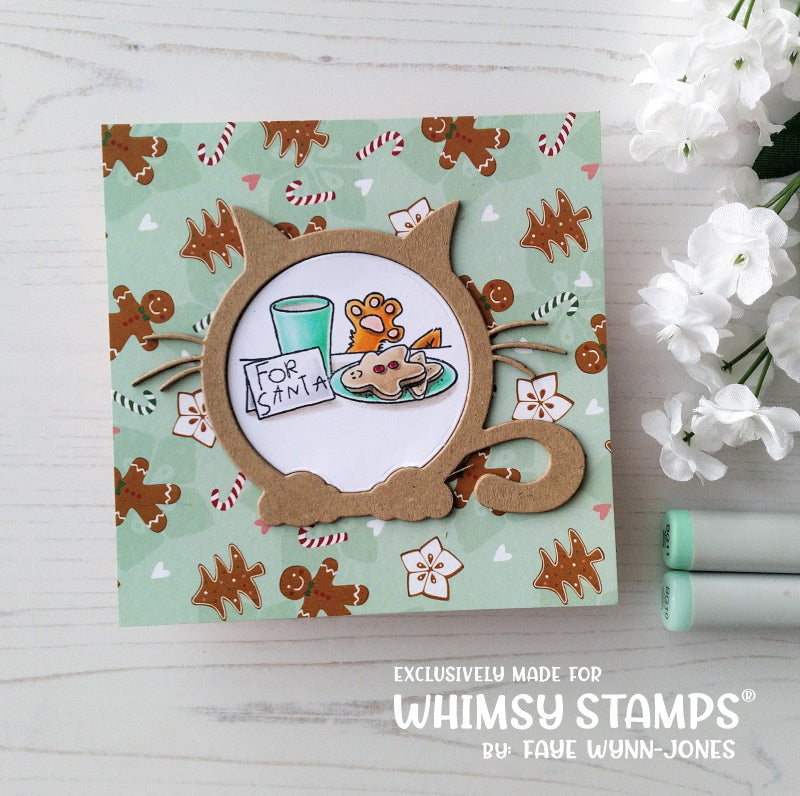 **NEW Cat Do Christmas Clear Stamps - Whimsy Stamps