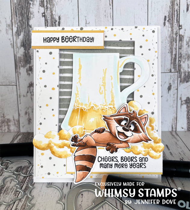 **NEW Coon Talk Clear Stamps - Whimsy Stamps