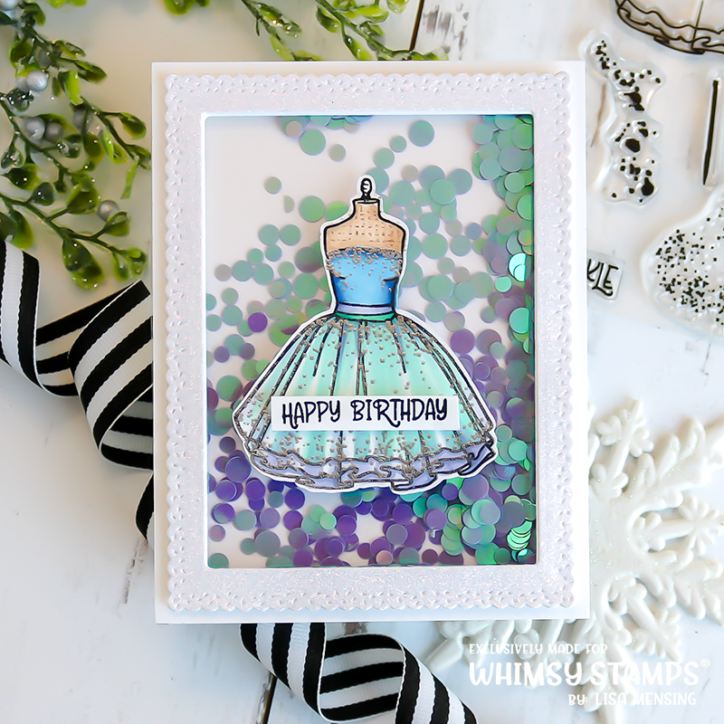 **NEW Bling Queen Clear Stamps - Whimsy Stamps
