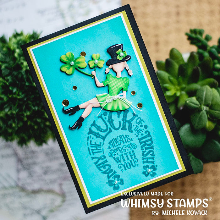 **NEW Shenanigans Lassie Die Set - Whimsy Stamps