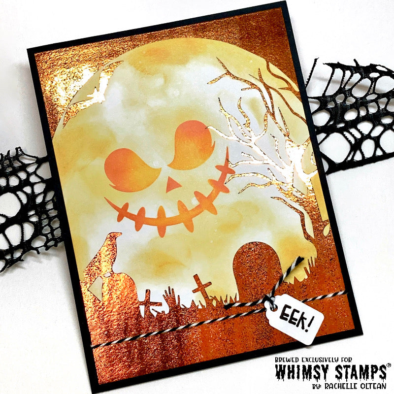 **NEW Toner Card Front Pack - A2 Terror 1 - Whimsy Stamps