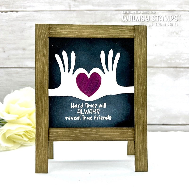 **NEW Actions Clear Stamps - Whimsy Stamps