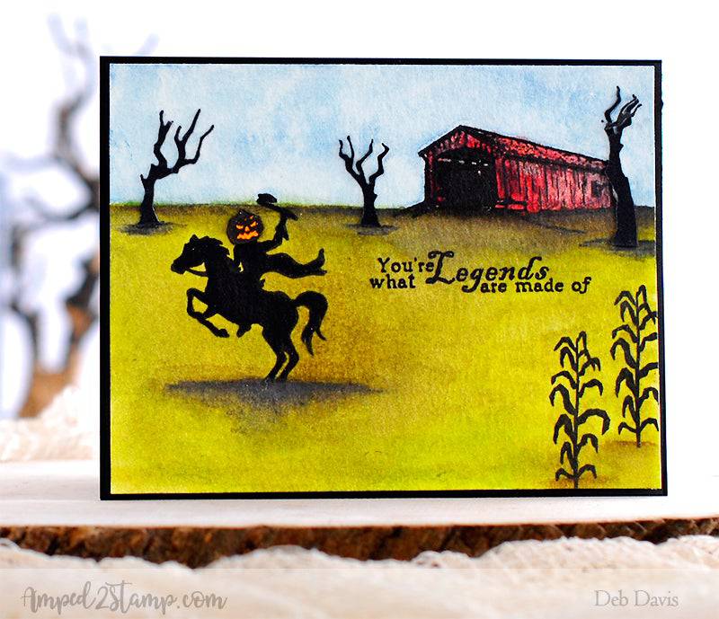 Headless Horseman Clear Stamps - Whimsy Stamps