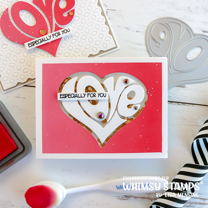 **NEW Love Heart Die - Whimsy Stamps