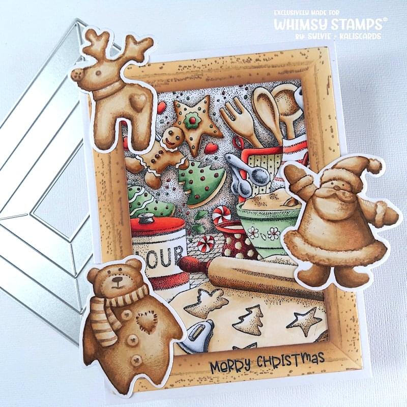 **NEW 3in1 Mitered Frames Die - Whimsy Stamps