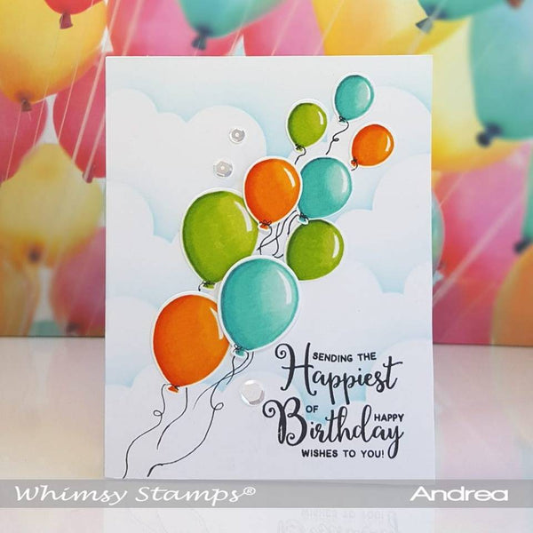 Happy Everything Clear Stamps - Whimsy Stamps